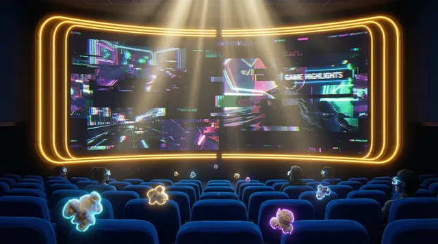 raybet 太阳神殿影院频道全息播放界面